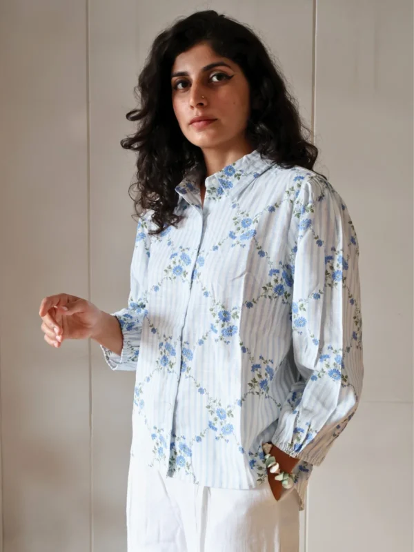 floral co-ord set with pockets floral co-ord set with pockets, front view, Pocket Dress