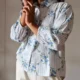 floral co-ord set with pockets floral co-ord set with pockets, front view, Pocket Dress