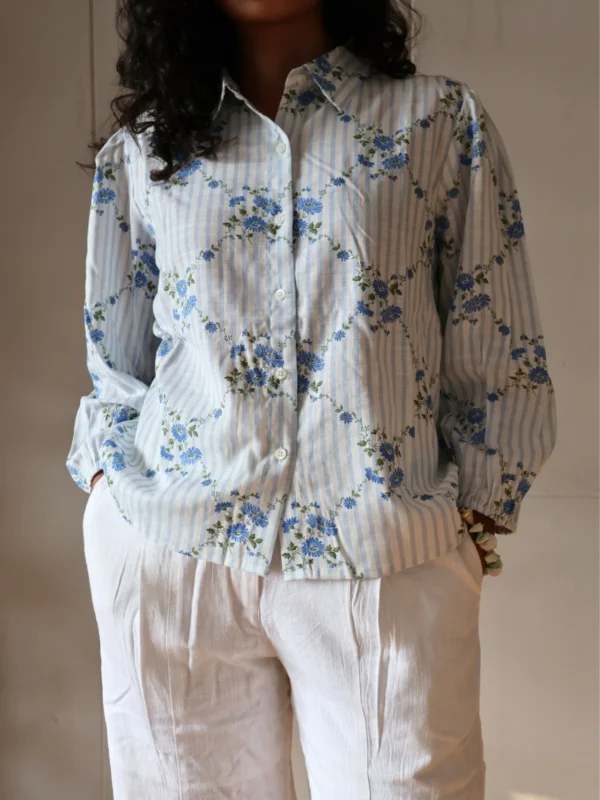 floral co-ord set with pockets floral co-ord set with pockets, front view, Pocket Dress