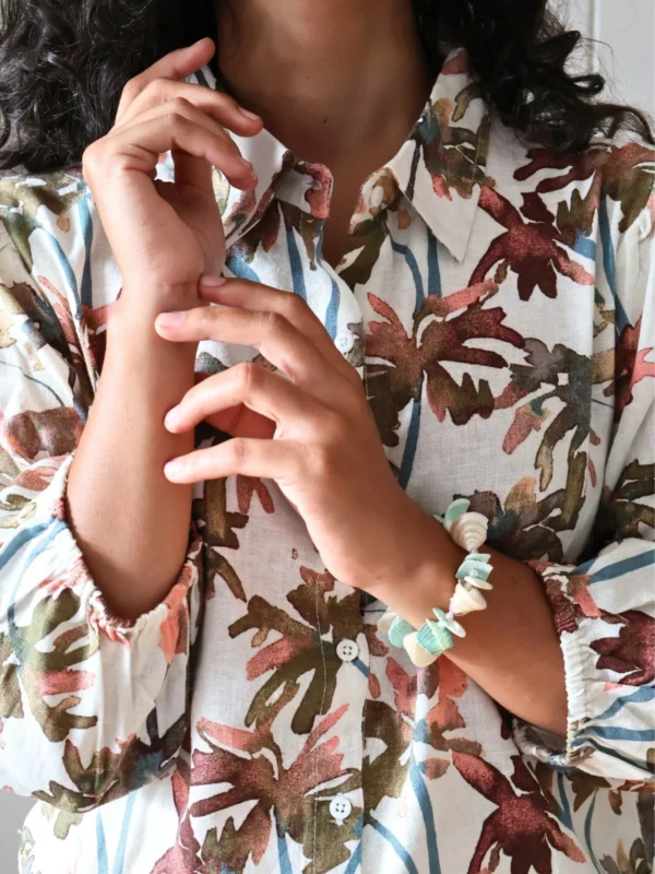 Floral Print Co-Ord Set with Pockets floral print co-ord set with pockets, front view, Pocket Dress