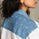 Denim Trim Co-Ord Set with Pockets denim trim co-ord set with pockets, front view, Pocket Dress
