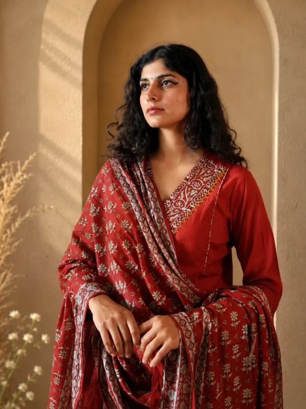 kurta set with pocket, front view, Pocket Dress
