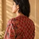 a-line pocket kurta set, front view, Pocket Dress