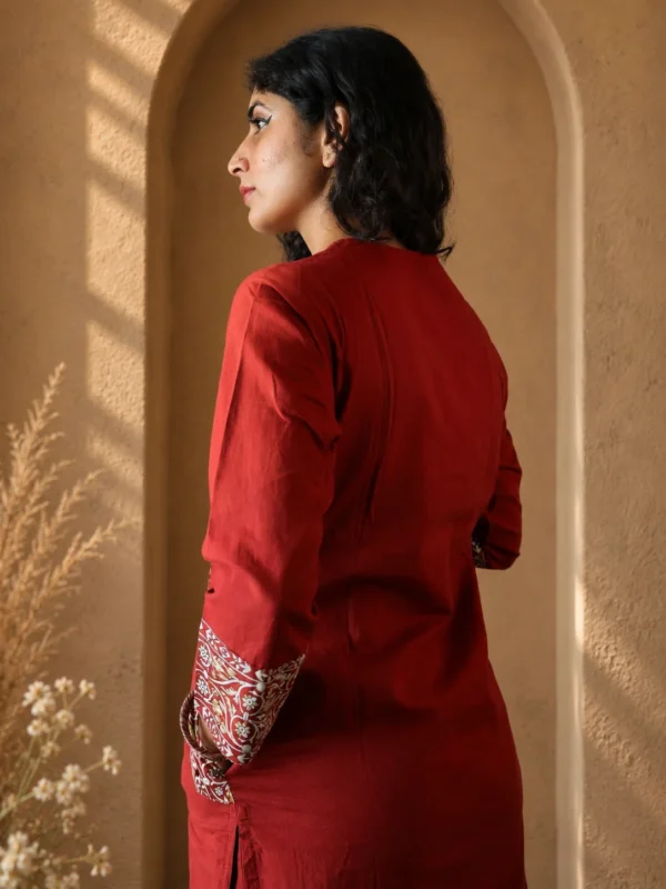 kurta set with pocket, front view, Pocket Dress