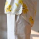 yellow floral co-ord set with pockets, front view, Pocket Dress