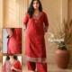 kurta set with pocket, front view, Pocket Dress