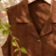 brown shirt dress with pockets | Pocket Dress